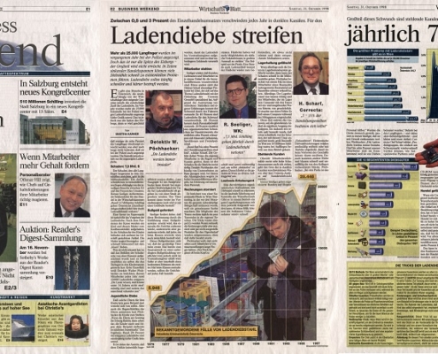 Titelbild zu Newsartikel: Titelbild zu Newsartikel: Dieb nahm Kind als Geisel - Kronen Zeitung - 06.10.1998