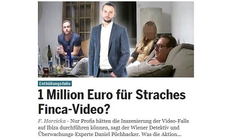 1 Million Euro für Straches Finca-Video?