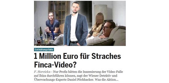 1 Million Euro für Straches Finca-Video?