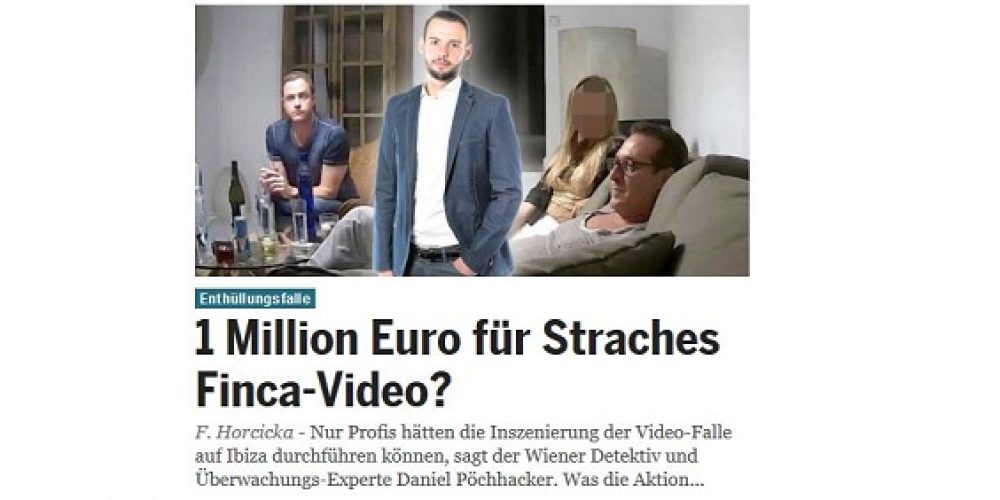 1 Million Euro für Straches Finca-Video?