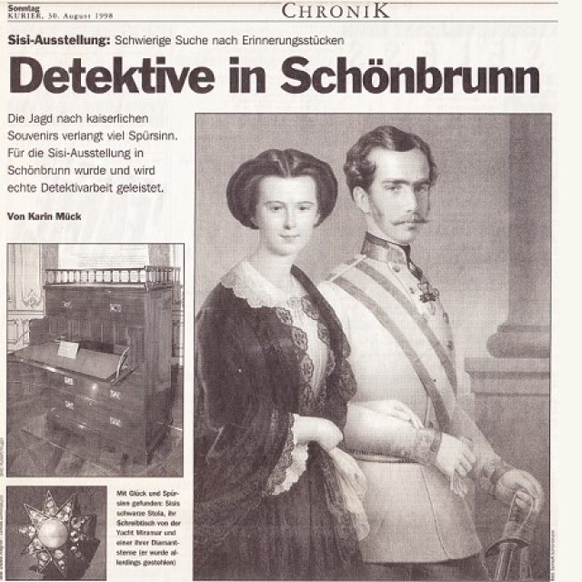 Detektive in Schönbrunn